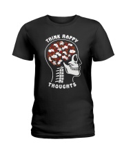 Think Happy Thoughts Ladies T-Shirt tile
