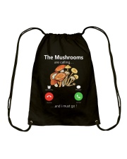 The Mushrooms Are Calling Drawstring Bag tile