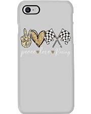 Peace Love Racing Phone Case tile