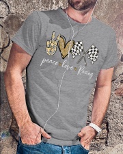 Peace Love Racing Classic T-Shirt lifestyle-mens-crewneck-front-4
