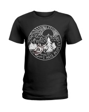 I Hate People Ladies T-Shirt tile