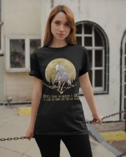 Into The Forest I Go Classic T-Shirt apparel-classic-tshirt-lifestyle-19