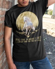 Into The Forest I Go Classic T-Shirt apparel-classic-tshirt-lifestyle-27