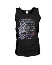 Racing Girl Unisex Tank tile