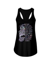 Racing Girl Ladies Flowy Tank tile