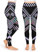 Racing Girl High Waist Leggings front