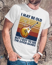 I may be old Classic T-Shirt lifestyle-mens-crewneck-front-4