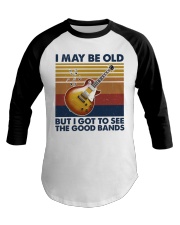 I may be old Baseball Tee tile