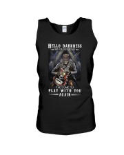 Hello Darkness My Old Friend Unisex Tank tile