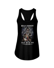 Hello Darkness My Old Friend Ladies Flowy Tank tile