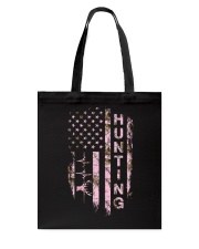 Hunting us flag Tote Bag tile