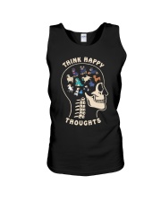 Think Happy Thoughts Unisex Tank tile