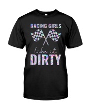 Racing Girls Like It Classic T-Shirt front