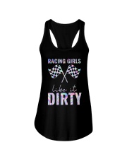 Racing Girls Like It Ladies Flowy Tank tile