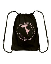 You and me Drawstring Bag tile