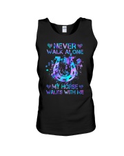 Never Walk Alone Unisex Tank tile
