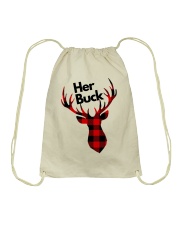 Her Buck His Doe Valentine Drawstring Bag tile