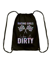 Racing Girls Like It Drawstring Bag tile