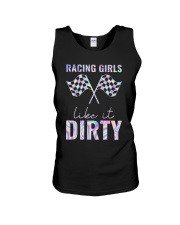 Racing Girls Like It Unisex Tank tile