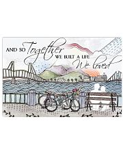 Built A Life We 17x11 Poster front