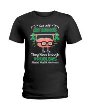 Get Off My Nerves Ladies T-Shirt tile