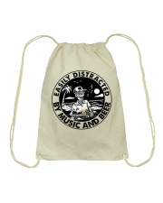 Easily Distracted Drawstring Bag tile