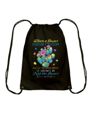 When A Flower Doesn't Bloom Drawstring Bag tile