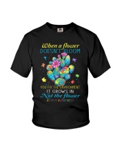 When A Flower Doesn't Bloom Youth T-Shirt tile