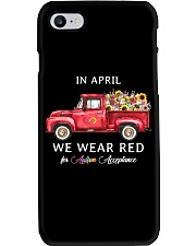 In April We Wear Red Phone Case tile
