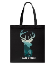I Hate People Tote Bag tile