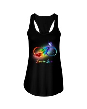 Love Is Love Ladies Flowy Tank tile