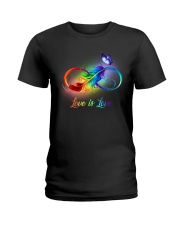 Love Is Love Ladies T-Shirt tile
