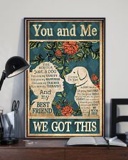 You And Me We Got This 11x17 Poster lifestyle-poster-2