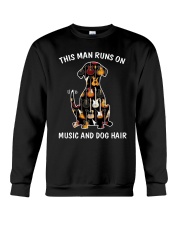 This Man Runs On Crewneck Sweatshirt tile