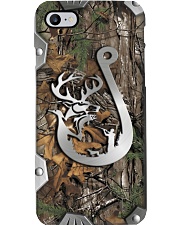 Eat Sleep Fish Hunt Metal Pattern Print Phone Case i-phone-8-case
