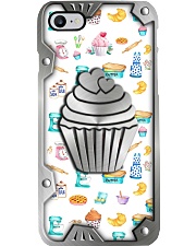 Love Baking Metal Pattern Print Phone Case i-phone-8-case