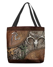 Hunting leather pattern print tote All-over Tote front