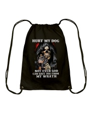 Hurt My Dog Drawstring Bag tile