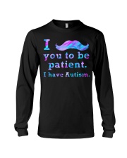 Be patient Long Sleeve Tee tile