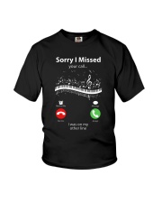 Sorry I Missed Your Call Youth T-Shirt tile