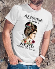 Assuming I'm just a nerd Classic T-Shirt lifestyle-mens-crewneck-front-4