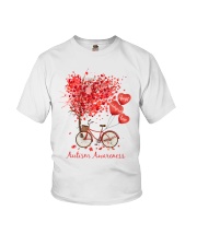Autism Awareness Valentine Youth T-Shirt tile
