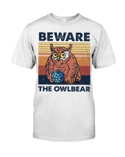 Beware the owlbear Classic T-Shirt front