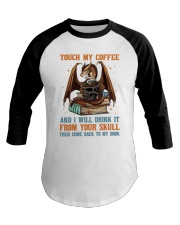 Touch My Books Baseball Tee tile