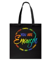 You Are Enough Tote Bag tile