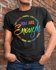 You Are Enough Classic T-Shirt apparel-classic-tshirt-lifestyle-26