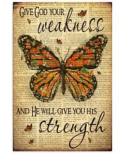 Give God Your Weakness 11x17 Poster front