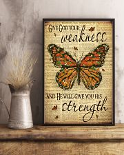 Give God Your Weakness 11x17 Poster lifestyle-poster-3