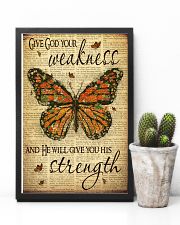 Give God Your Weakness 11x17 Poster lifestyle-poster-8