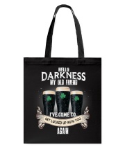 Hello Darkness My Old Friend Tote Bag tile